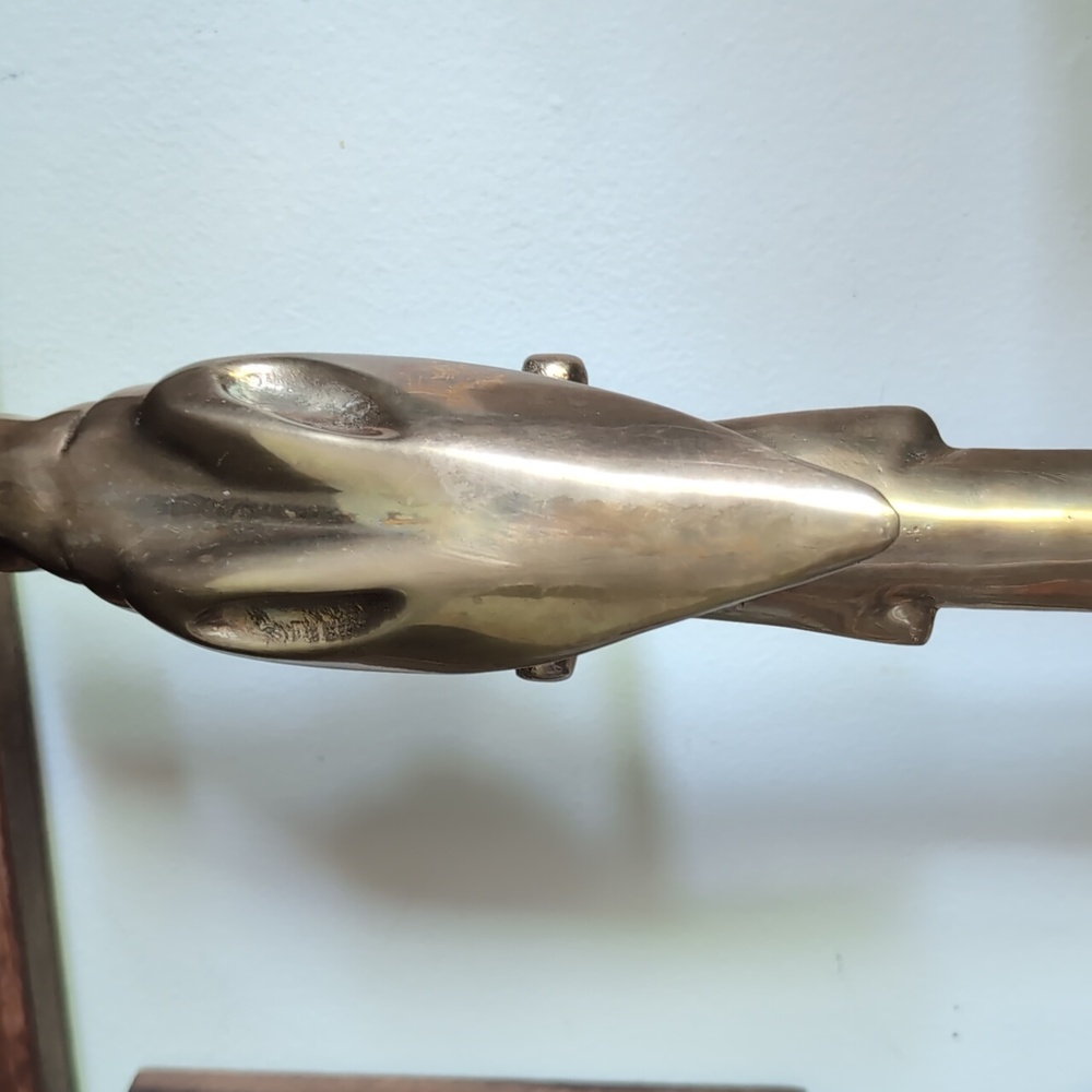 Vintage Decorative Brass Parrot Tall Perch Base Sculpture Hollywood Regency MCM - Picture 16 of 16